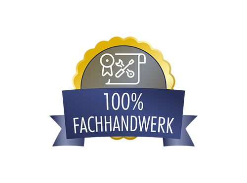 100% Fachhandwerk