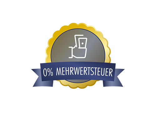 0% Mehrwertsteuer